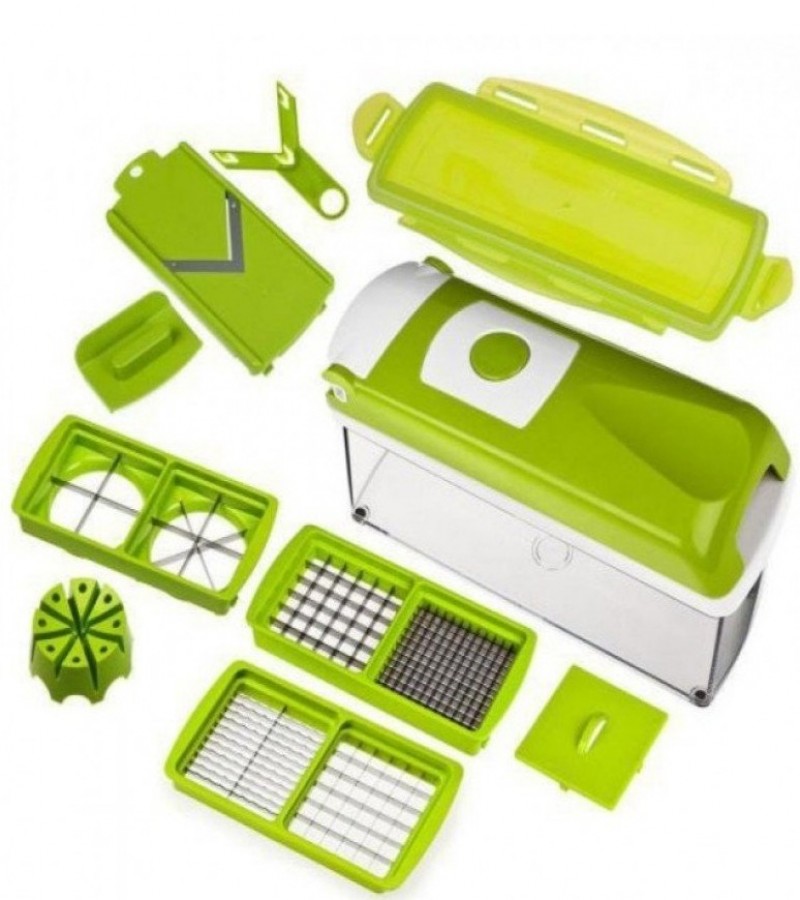 Nicer Dicer Plus Vegetable & Fruit Cutter - Green - Sale price - Buy online  in Pakistan - Farosh.pk