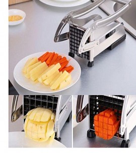 Stainless Steel King Crockery Potato Chipper & Cutter