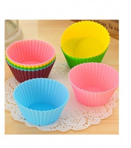 The Silicone Kitchen Silicone Baking Cups (12 Count)