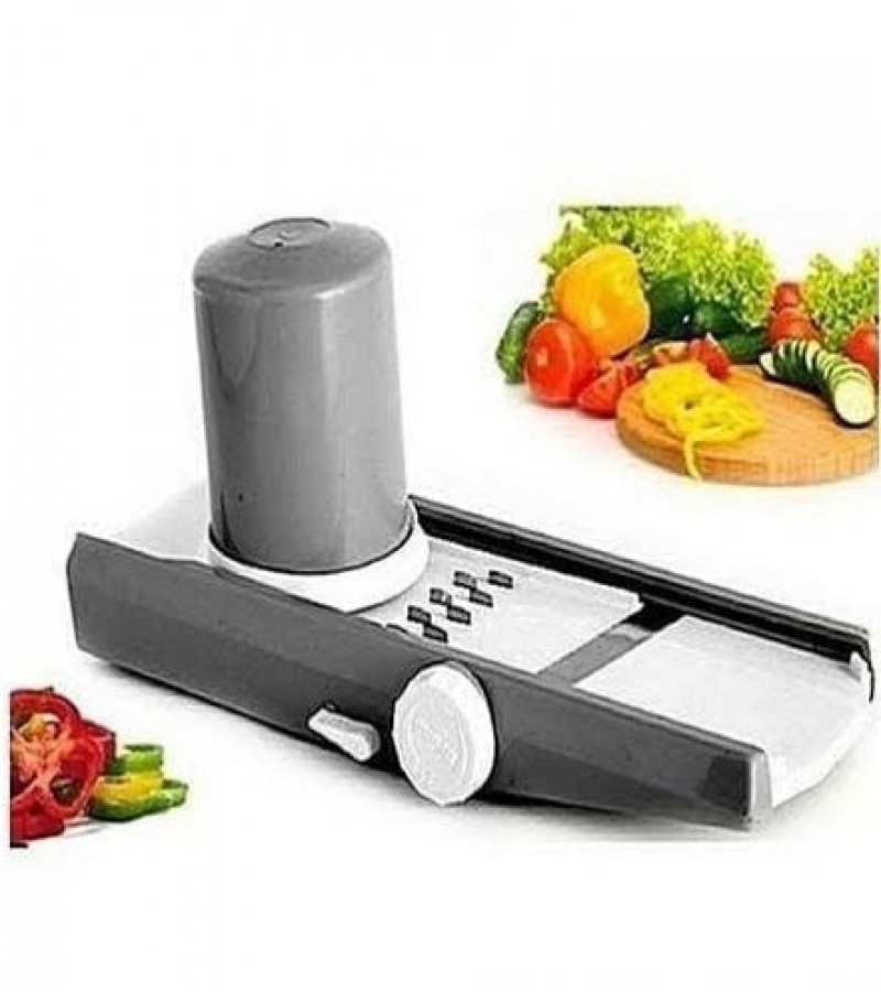 9 in 1 Multifunctional Rotating Vegetable Cutter Kitchen Slicer with Drain  Basket - Sale price - Buy online in Pakistan - Farosh.pk