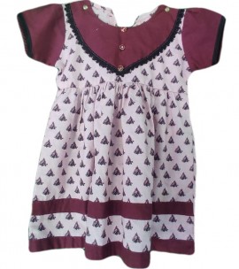 Baby cotton frock outlet designs