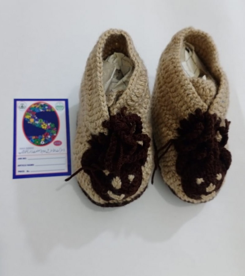 Handmade Woolen Baby Shoes - Sale price - Buy online in Pakistan