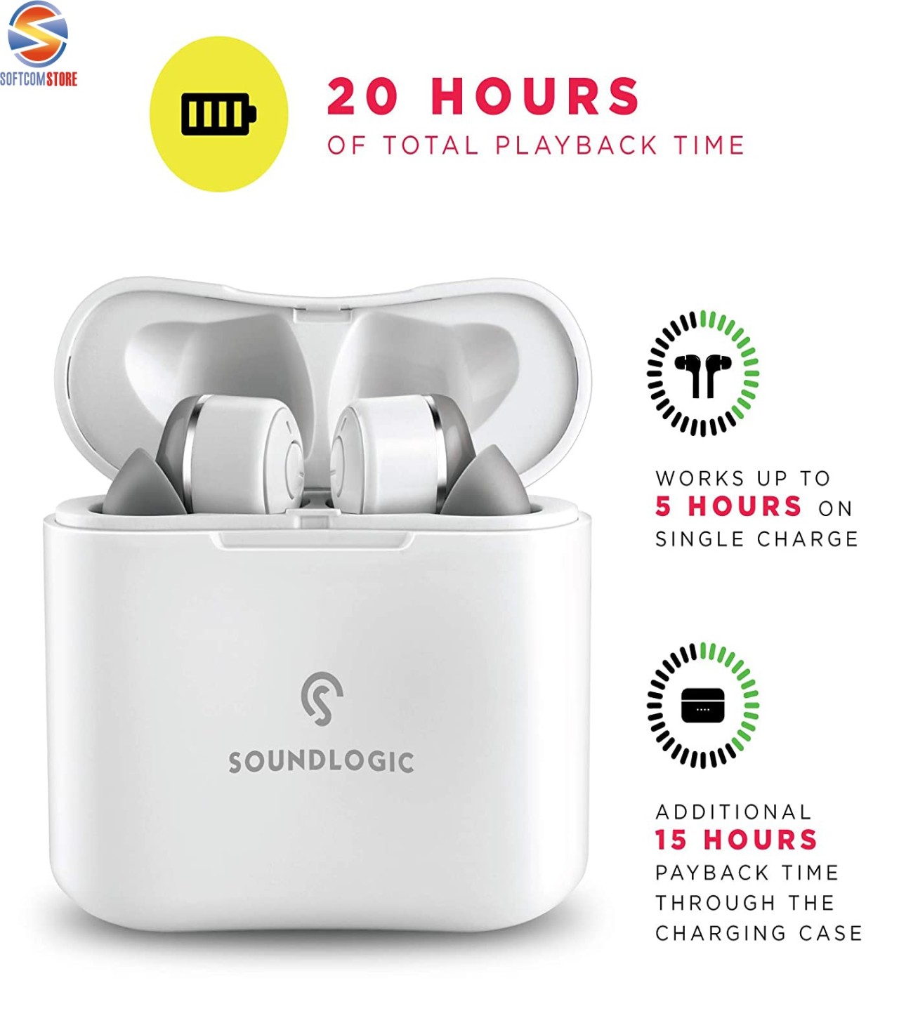 Soundlogic best sale sports earbuds