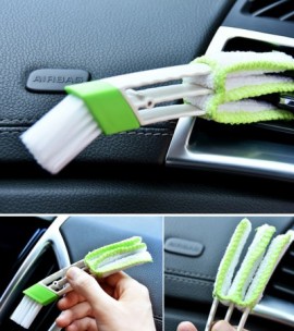 Vehicle Air Conditioner Cleaner Brush Outlet Cleaning Brush Tool